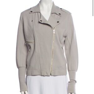 Rag & Bone Grey Biker Jacket